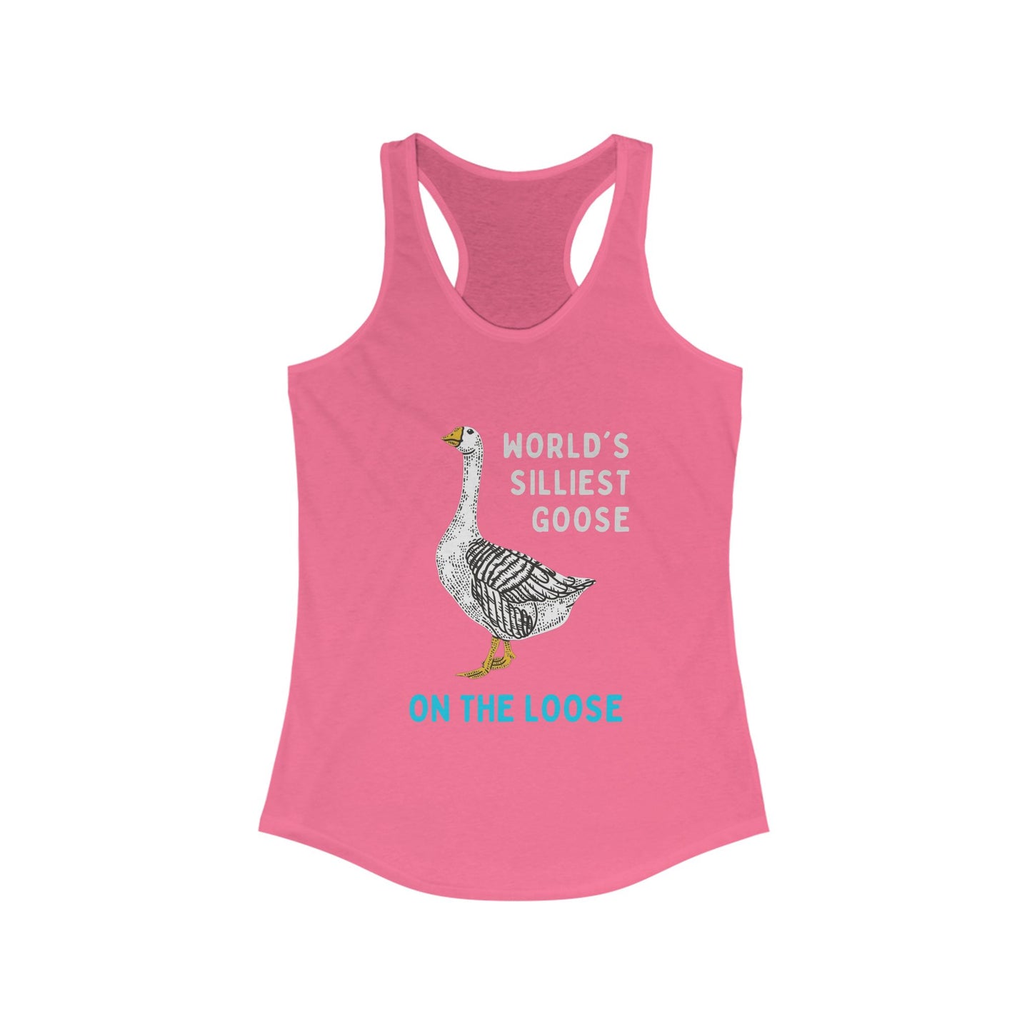 Silliest Goose (Women's Racerback Tank)