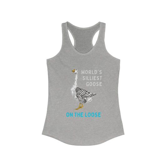 Silliest Goose (Women's Racerback Tank)