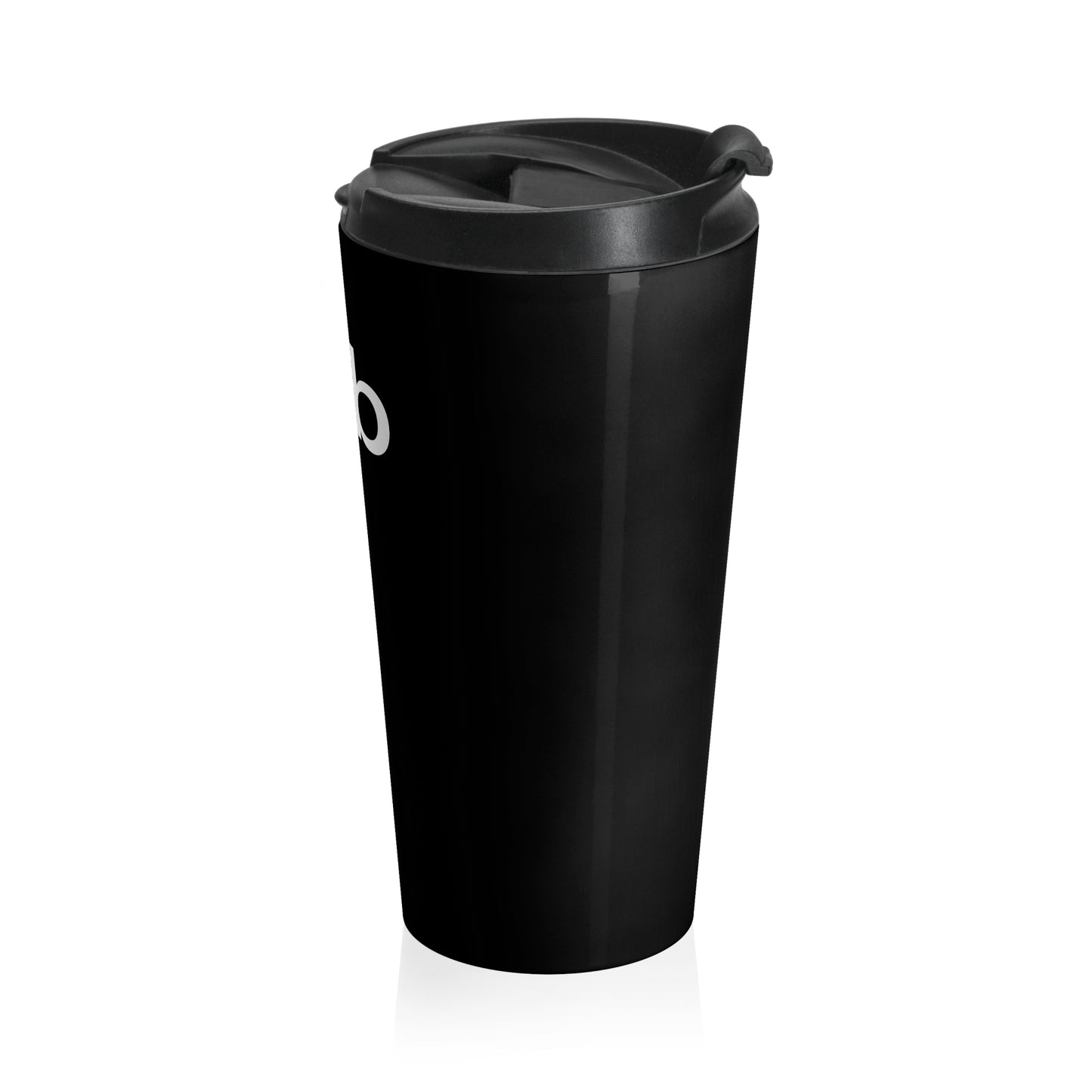 d_b Minimalist Stainless Steel Travel Mug — Matte Black Travel Tumbler