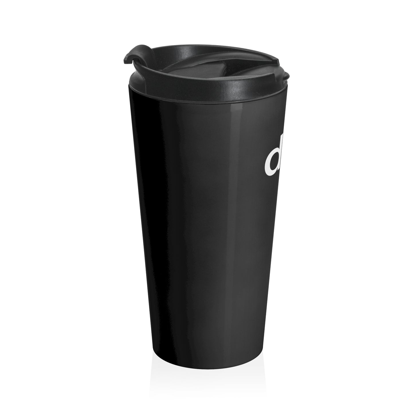 d_b Minimalist Stainless Steel Travel Mug — Matte Black Travel Tumbler