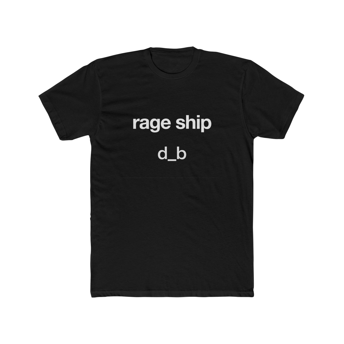 "d_b" rage ship t-shirt