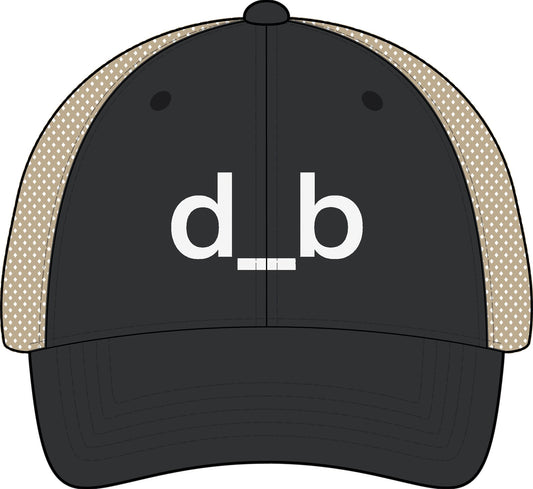"d_b" - Women's Washed Mesh-Back Cap