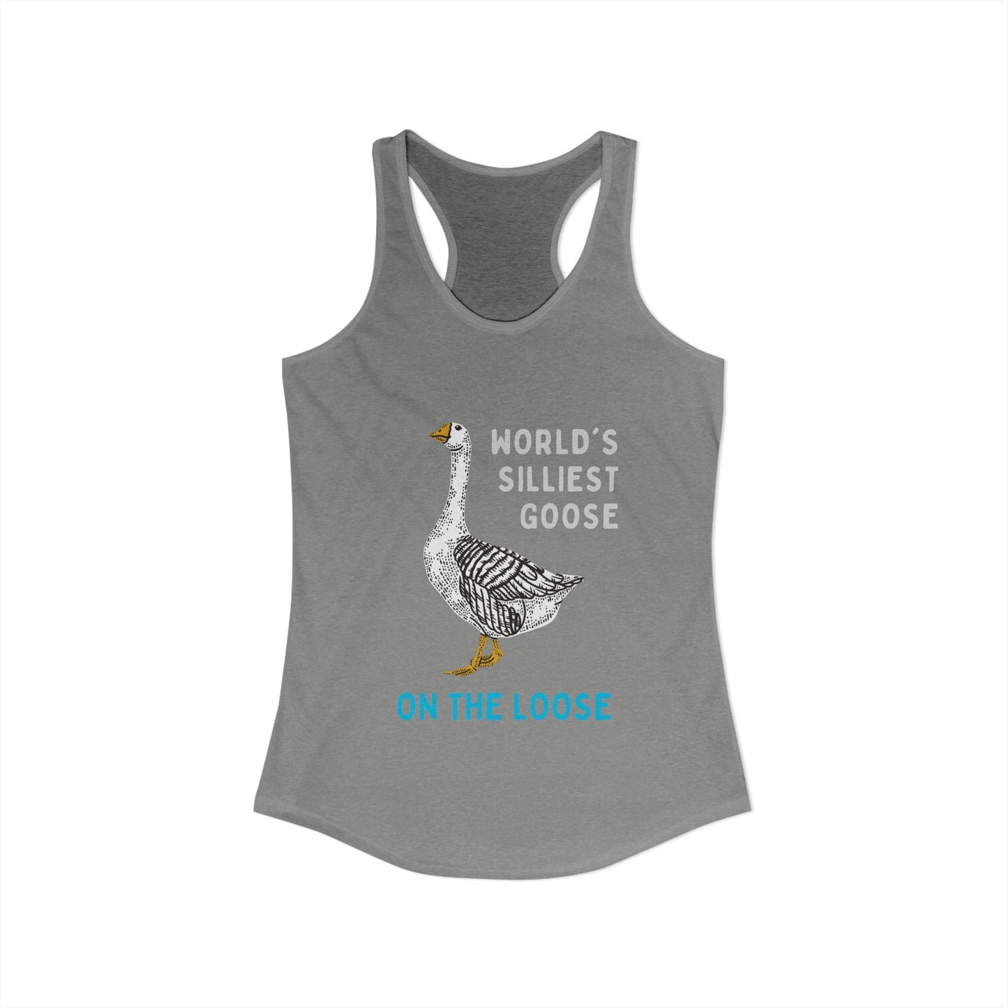 Silliest Goose (Women's Racerback Tank)